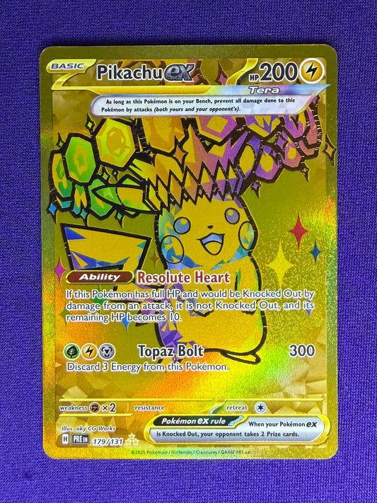 Pikachu ex - 179/131 - LP